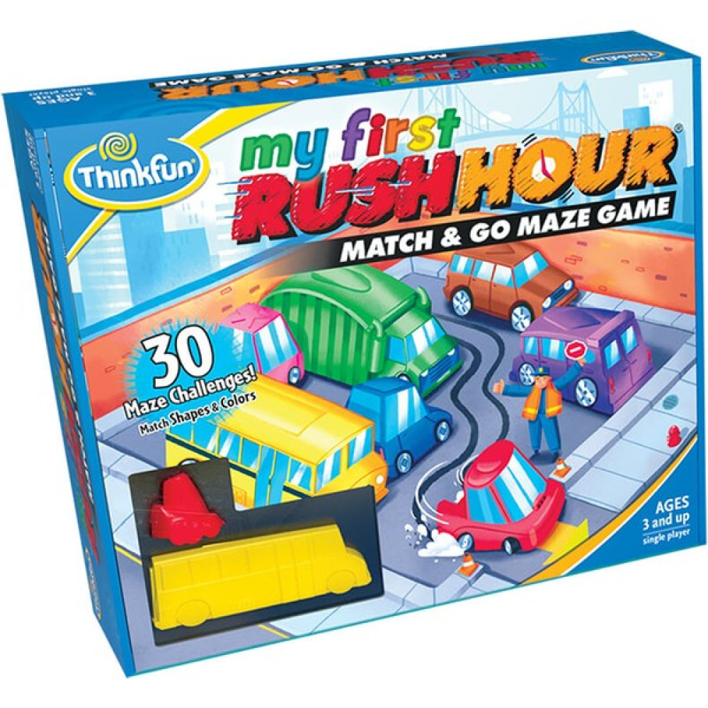 ThinkFun My First Rush Hour, Trafikten Kaçış, İlk Akıl&Zeka Oyunum 3+ Yaş - Renkli Eğitici Oyuncak Fiyatı