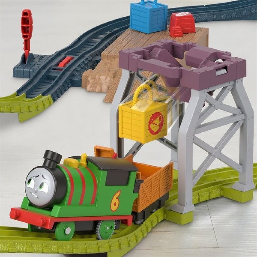 Thomas And Friens Percy Iyileştirme Istasyonu Motorulu Tren Seti Oyuncak Araç Fiyatı