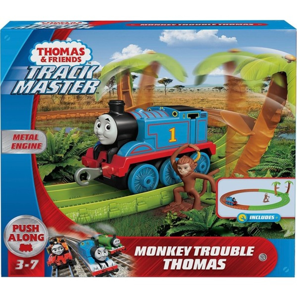 Thomas & Friends GJX83 Tf Afrikada Oyun Seti -Sür-Bırak Trenli /thomas ve Arkadaşları Trackmaste Oyuncak Araç Fiyatı