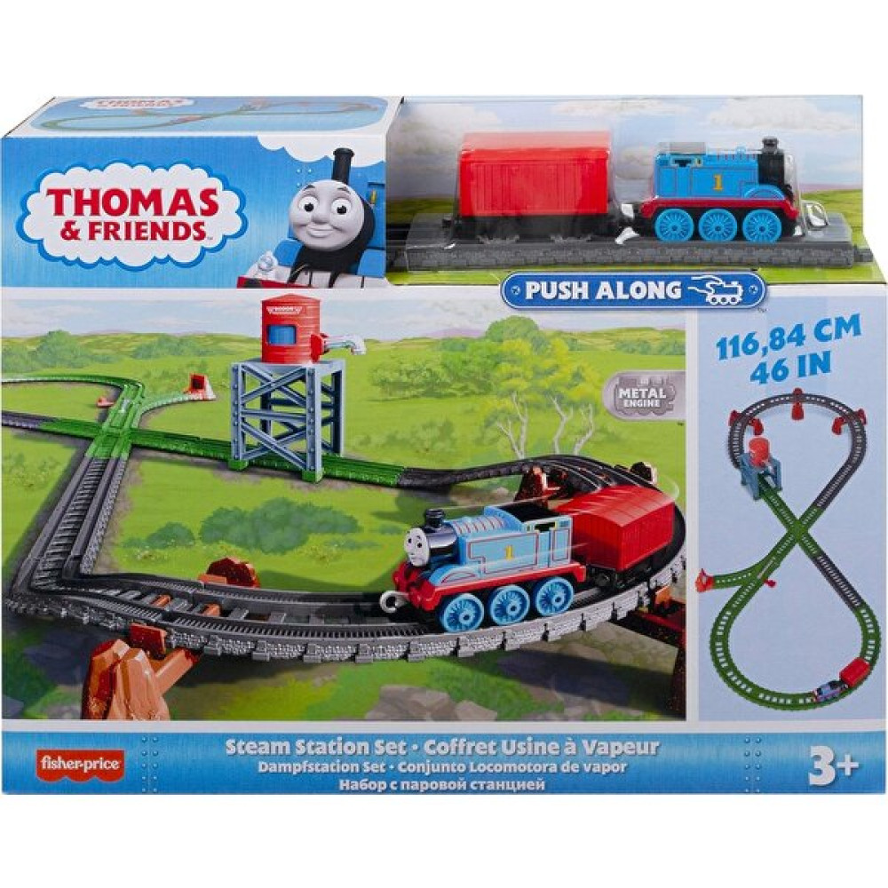 Thomas & Friends GXD47 Tf Buhar Istasyonu Seti (Sür-Bırak Trenli)/thomas ve Arkadaşları Oyuncak Araç Fiyatı