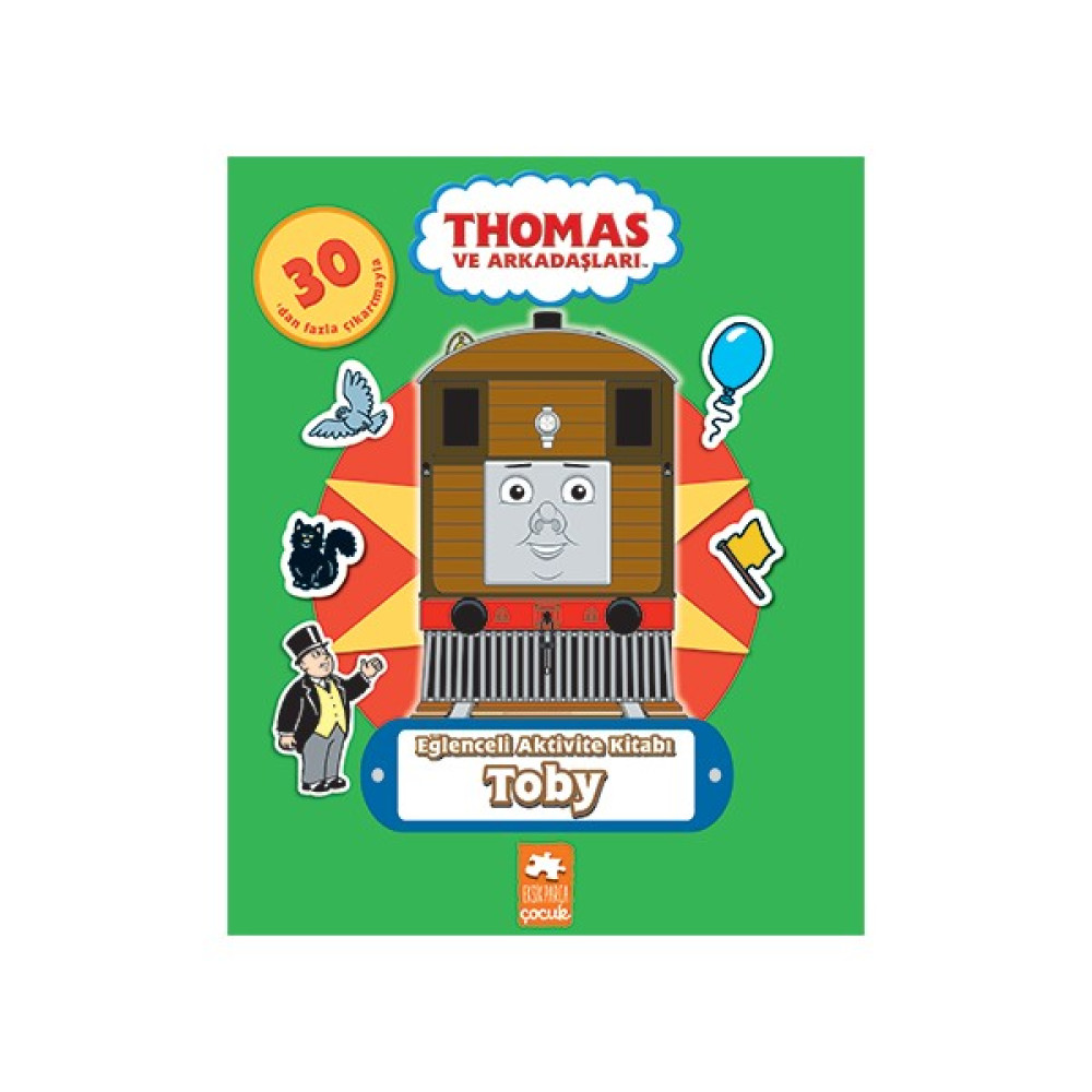 Thomas ve Arkadaşları - Eğlenceli Aktivite Kitabı - Toby Zihinsel Gelişim Kitapları Fiyatı