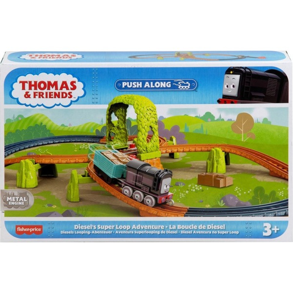Thomas ve Arkadaşları HGY82 Thomas ve Arkadaşları - Tren Seti (Sür-Bırak) - Renkli Oyuncak Araç Fiyatı