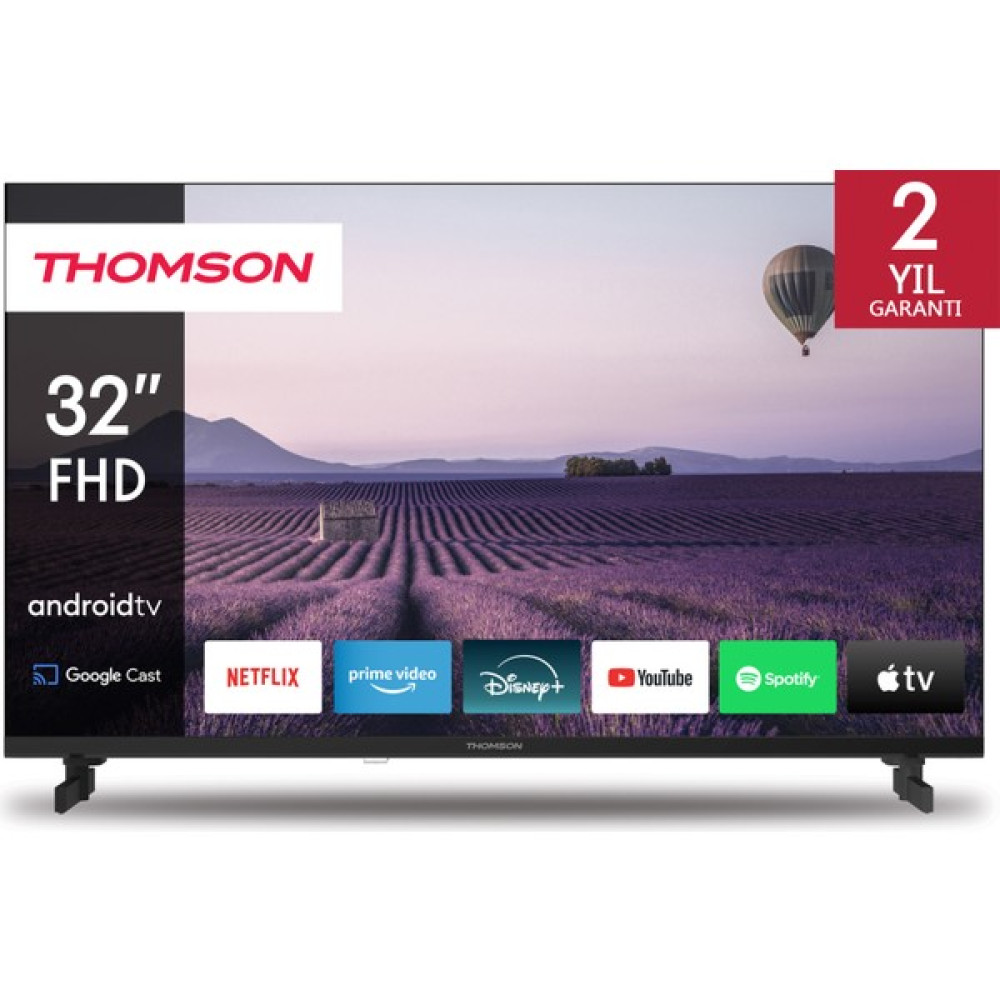 THOMSON 32FA2S13 32" 82 Ekran Uydu Alıcılı Full HD Dolby Audio Android LED TV Televizyonlar Fiyatı