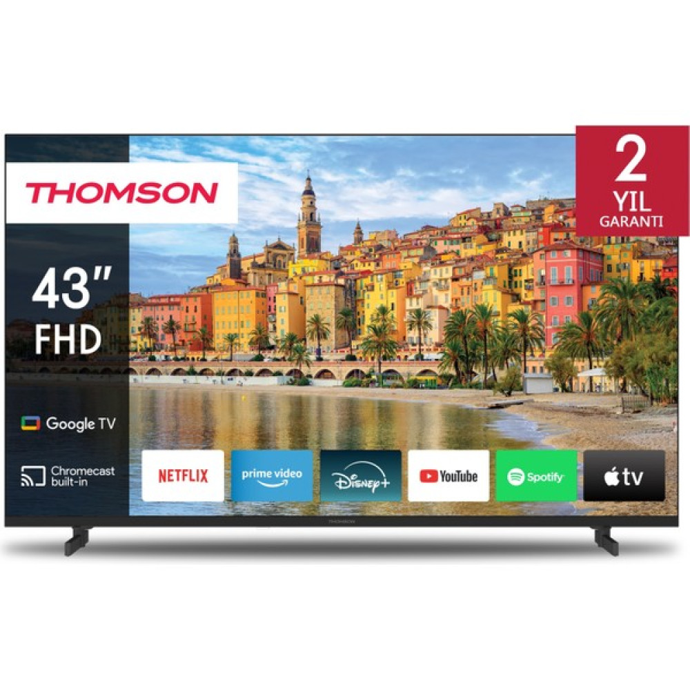 Thomson 43FG2S14 43" 109 Ekran Uydu Alıcılı Full HD TV HD Televizyonlar Fiyatı