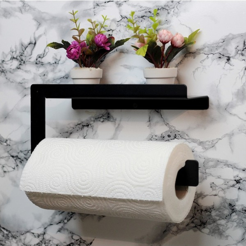 Thorqtech Thorqtechrulo Kağıt Havluluk Peçetelik Banyo Düzenleyici Siyah Banyo Askılık Fiyatı