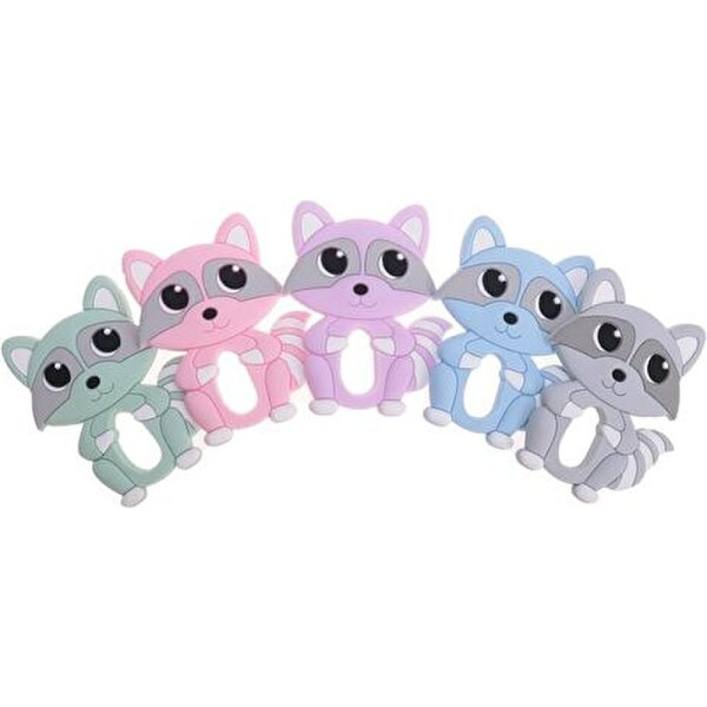 Three Beans 10 Adet Rakun Silikon Dişlikleri Bebek Diş Kaşıyıcı Diş Kemirgen Bebek Diş Çıkarma Oyuncak Çiğneme Hayvan Şekli Bebek Ürünleri Hemşirel... Bebek Oyuncakları Fiyatı
