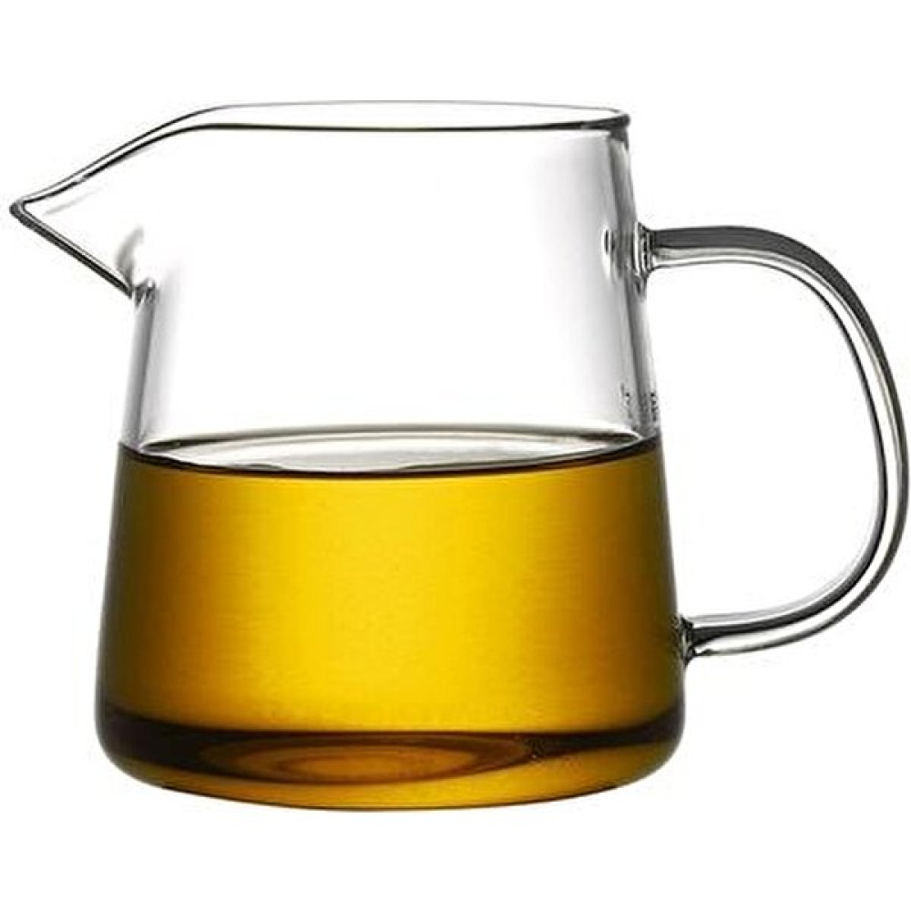 Three Beans 400 Ml Isıya Dayanıklı Yüksek Borosilikat Cam Çay Sürahisi Temizle Cam Chahai Çin Çay Bölücü Kahve Kavanoz Süt Frothing Sürahi | Sürahi... Sürahi Fiyatı