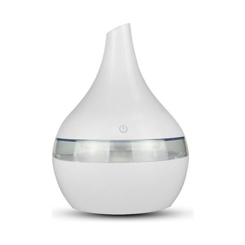 Three Beans Ahşap Ultrasonik 7 Renk Değiştirme USB Elektrikli Aroma Hava Difüzör 300ML - Ana Sayfa (Beyaz) (Yurt Dışından) - Beyaz Hava Temizleme - Nemlendirme Cihazları Fiyatı