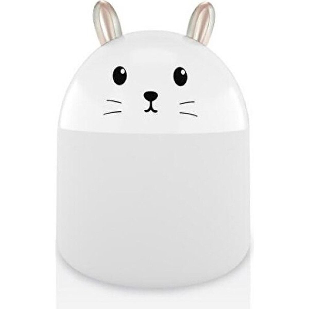 Three Beans Sevimli Tavşan Mini USB Hava Nemlendirici 250ML Aroma Uçucu Yağ Difüzör Ev Araba Sisleyici Mist Maker ile LED Gece Lambası | Nemlendiri... Hava Temizleme - Nemlendirme Cihazları Fiyatı
