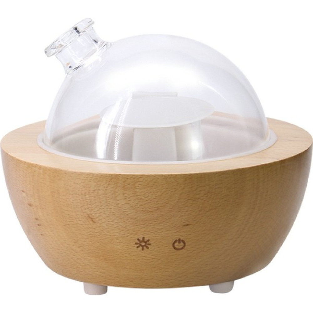 Three Beans Ultrasonik Hava Nemlendirici Difüzör Aromaterapi Uçucu Yağ Difüzör Ahşap Cam LED Gece Lambası 200ML | Nemlendiriciler (Yurt Dışından) Hava Temizleme - Nemlendirme Cihazları Fiyatı