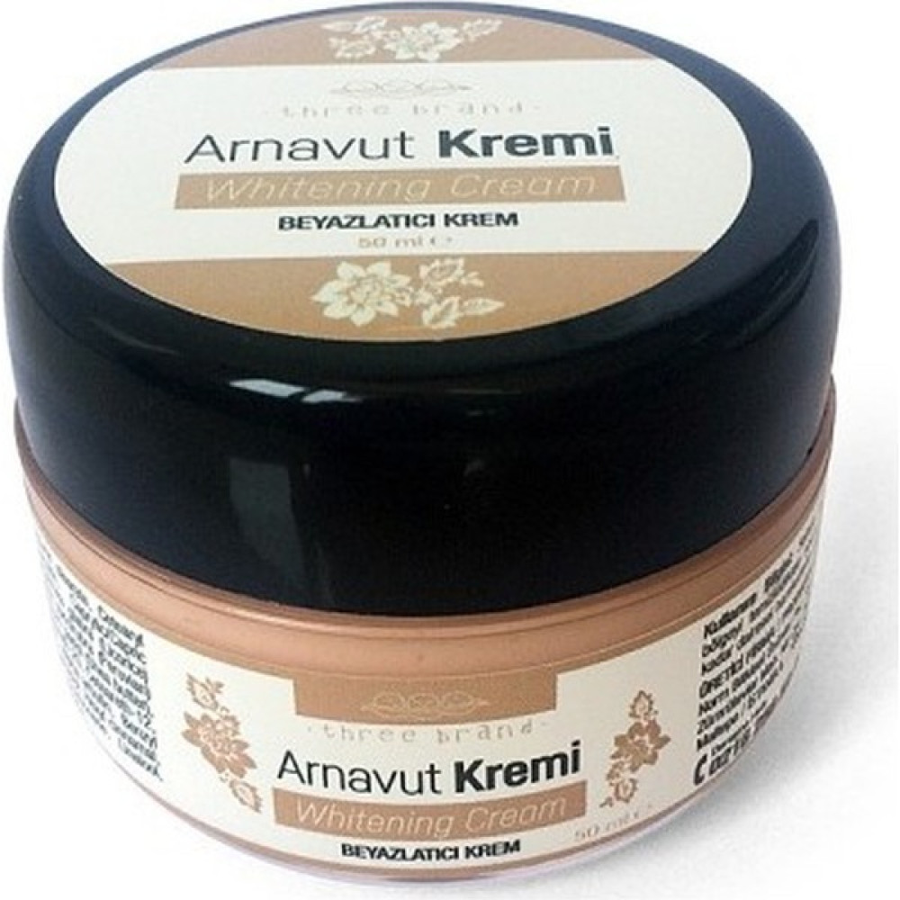 Three Brand Beyazlatıcı Arnavut Kremi 50ML / Three Brand Whitening Cream 50ML Fondötenler Fiyatı