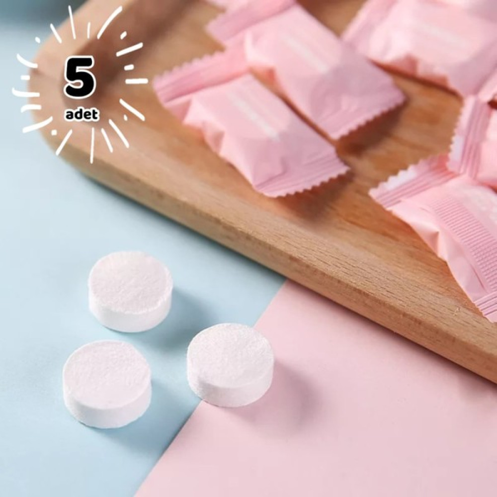 ThreeMB Toys 5 Adet Tek Kullanımlık Sıkıştırılmış Islak Mendil Bebek Bakım Fiyatı