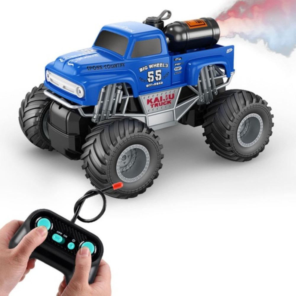 Threemb Toys Uzaktan Kumandalı Şarjlı Duman Çıkaran Araba - Mavi Oyuncak Araç Fiyatı