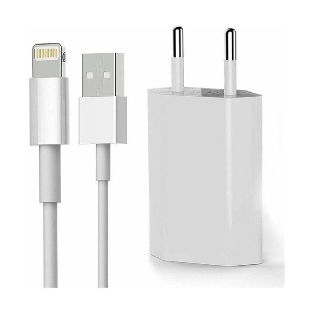 ThreeStep Apple iPhone Uyumlu Şarj Aleti Seti Kablo+Adaptör iPhone Uyumlu 6 S 7 8 Plus x Xr Xs Se 11 12 13 Pro Max - Beyaz Cep Telefonu Şarj Cihazı Fiyatı