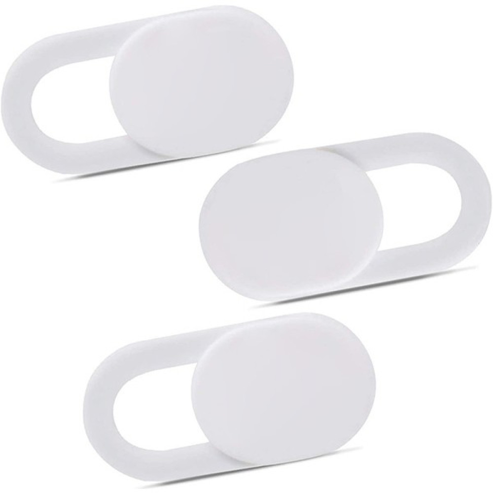 ThreeStep Pratik Web Kamera Kapatıcı ( 3 Adet )- Ekstra Ince 0.7mm - Webcam Cover Gizliliğiniz Için Güvenli Kullanım - Beyaz Dizüstü Bilgisayar Aksesuarları Fiyatı