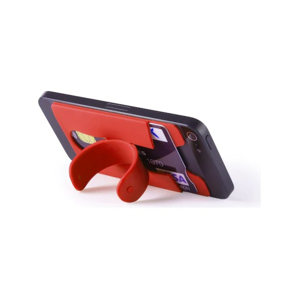 ThreeStep Silikon Telefon Tutacağı Kartlık Araç Içi Masa Üstü Stand - Kırmızı Cep Telefonu Aksesuarı Fiyatı