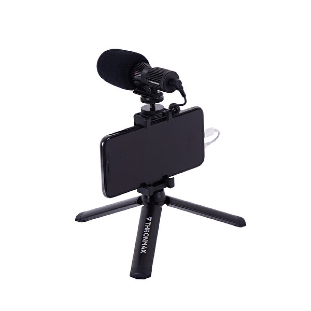 Thronmax C1 Profesyonel Vlogger Akış Mikrofon Seti Fotoğraf Makinesi Aksesuarları Fiyatı