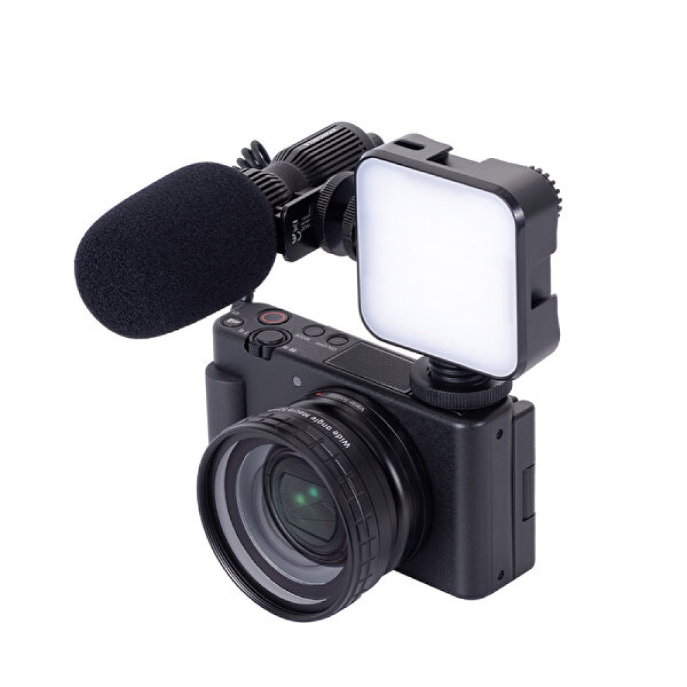 Thronmax C1P Profesyonel Vlogger Video Işıklı Akış Mikrofon Seti Fotoğraf Makinesi Aksesuarları Fiyatı