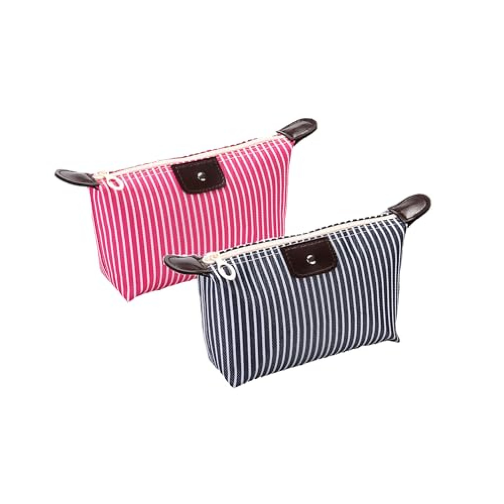 THTAJ 2 Pack Make Up Bag,Travel Make Up Bag,Toiletry Bag,Nylon Cosmetic Bag,Light Pink Makeup Bag,Skin Care Bag,Preppy Makeup Bag,Make Up Bag For Traveling,Tiny Makeup Bag,Trendy Makeup Bag