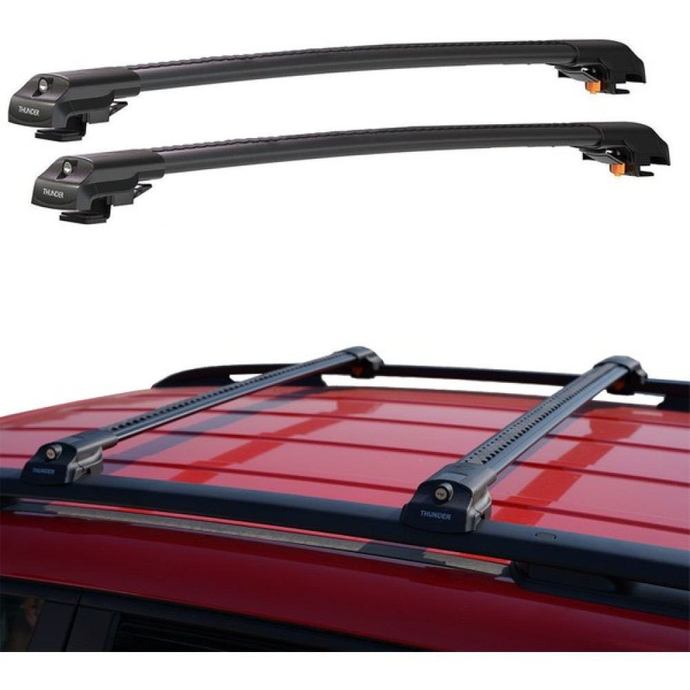 Thunder Ford Ranger 2015-2019 Thunder Carrier Siyah Kilitli Ara Atkı Tavan Çıtası Taşıma Barı Oto Boyaları Fiyatı