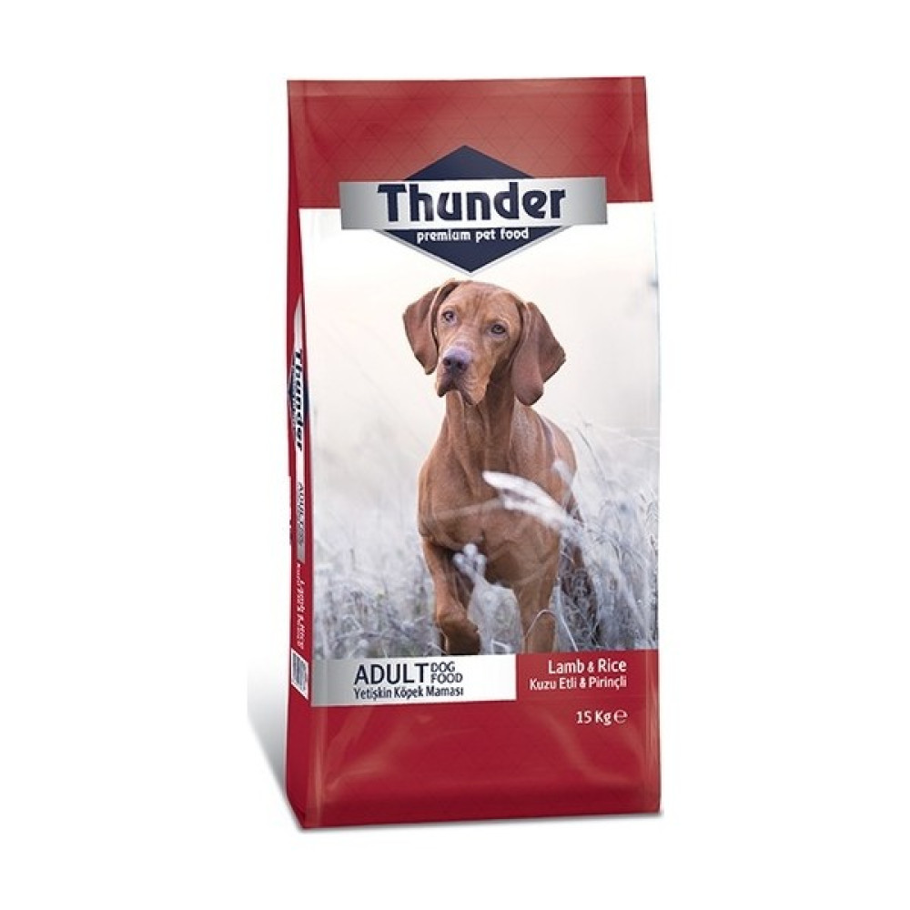 Thunder Kuzu Etli Pirinçli Yetişkin Köpek Maması 15 kg Evcil Hayvan Ürünleri Fiyatı