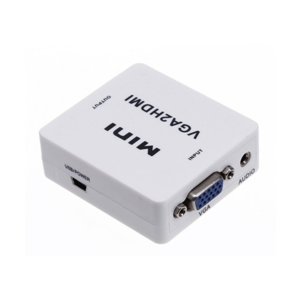 Ti-Mesh Mini Adapter Box Vga To Hdmı Hd Full 1080P Video Audio Display Converter Hdtv Pc Bilgisayar Çevirici ve Adaptörü Fiyatı