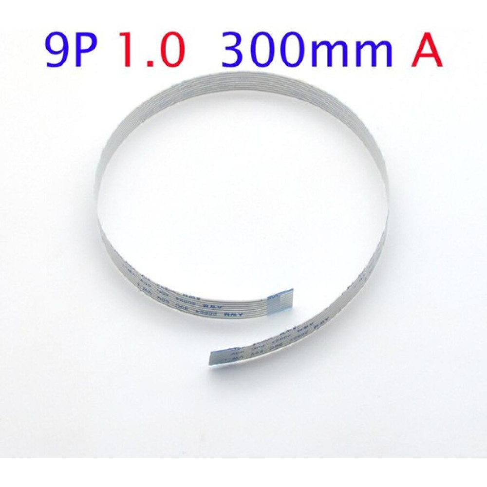 Tialating 1 Adet/grup 9pin Ffc Fpc Düz Esnek Kablo 1.0mm Pitch 9 Pin A Ileri Uzunluk 300MM Şerit Flex Kablo Awm 20624 80C 60V Vw-1 (Yurt Dışından) - Siyah Oto Boyaları Fiyatı