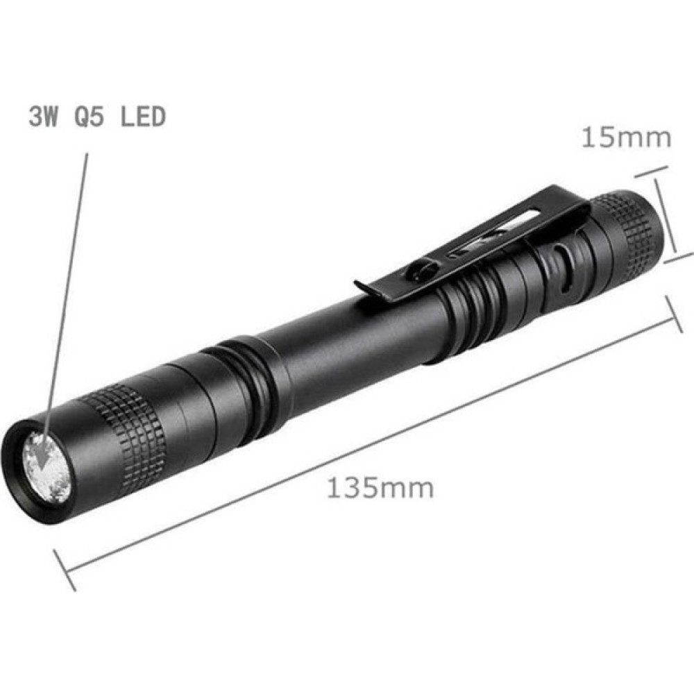 Tialating Gm 365NM 3 W LED Uv Penlight Mini Uv LED Kalem Işık Klip Fonksiyonlu Uv Kalem El Feneri Siyah Işık Pet Idrar Algılama (Yurt Dışından) El Feneri Fiyatı