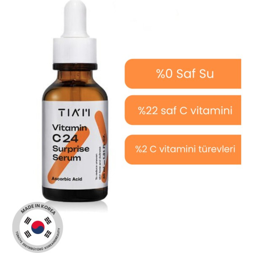 Tıam Vitamin C24 Surprise Serum 30 ml Anti-Aging / Yaşlanma Karşıtı Fiyatı