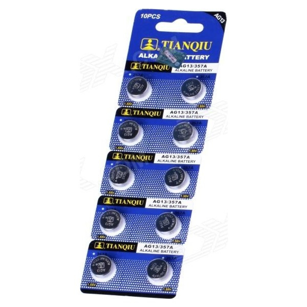 Tianqia AG13/LR44H/357A Alkalin Pil 10'lu Diğer Fiyatı