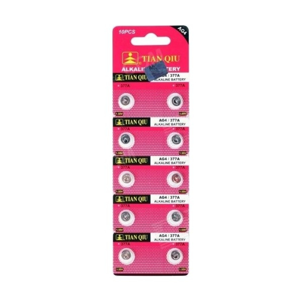 Tianqiu Ag4 LR626/377 Alkalin Düğme Pil 10'lu Diğer Fiyatı