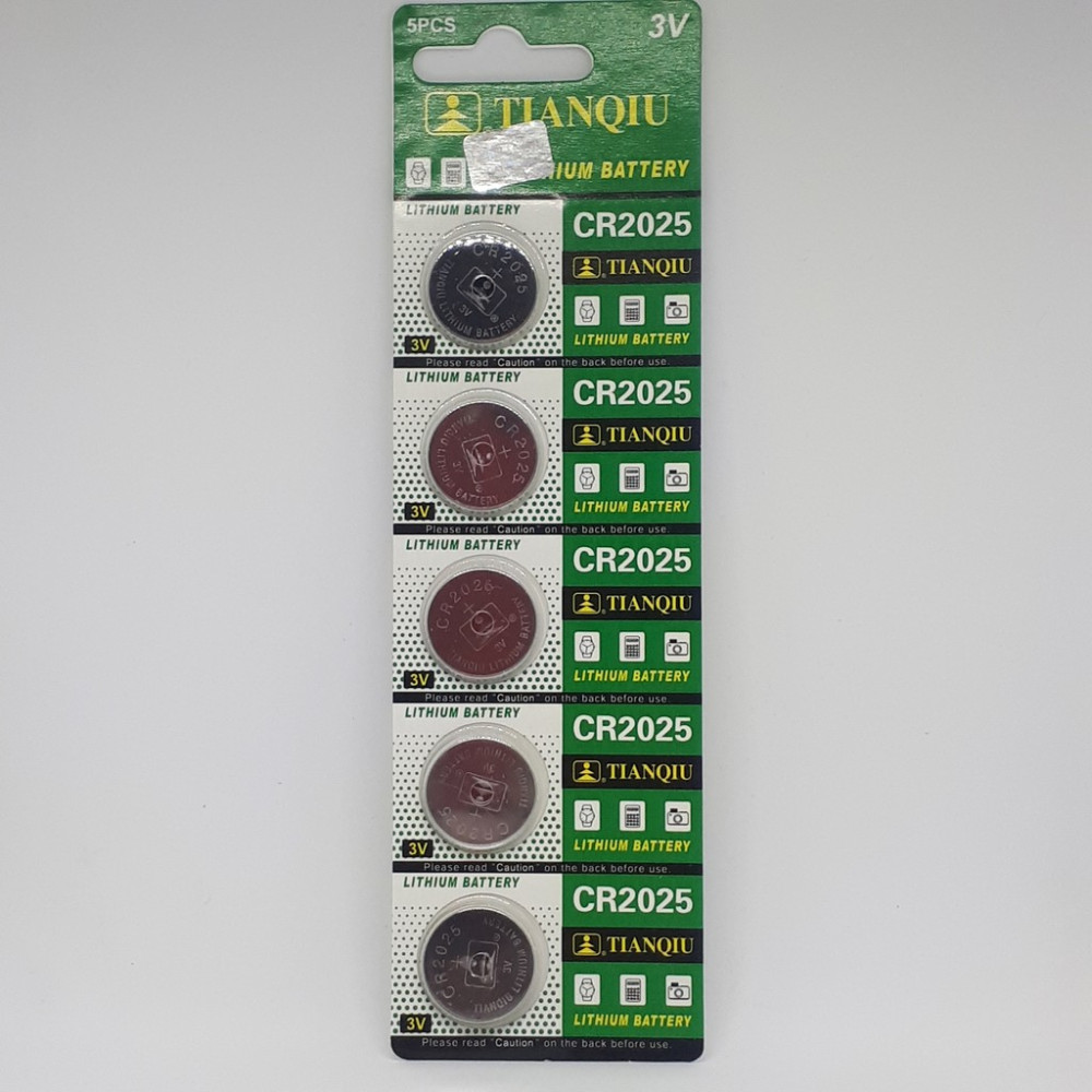 Tianqiu CR2025 3V Lithium Pil - 5 Adet Diğer Fiyatı