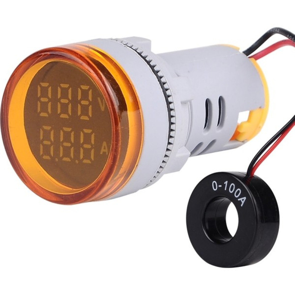 Tianyi Dijital Voltmetre - Ampermetre Ac 50-500V 0-100A - Sarı Diğer Test ve Ölçüm Cihazları Fiyatı