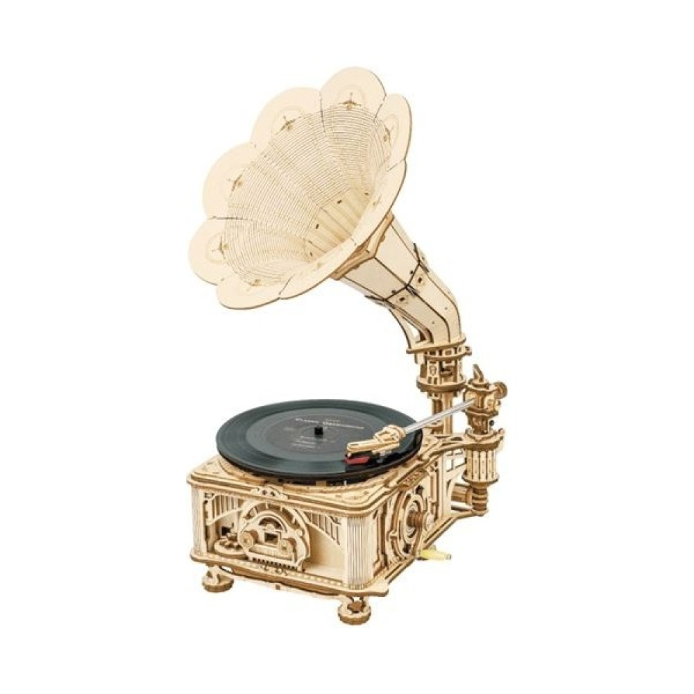 Tiaotiao Mechanical 3D Puzzle Klasik Gramofon Kutusu 424 Parça (Yurt Dışından) Eğitici Oyuncak Fiyatı