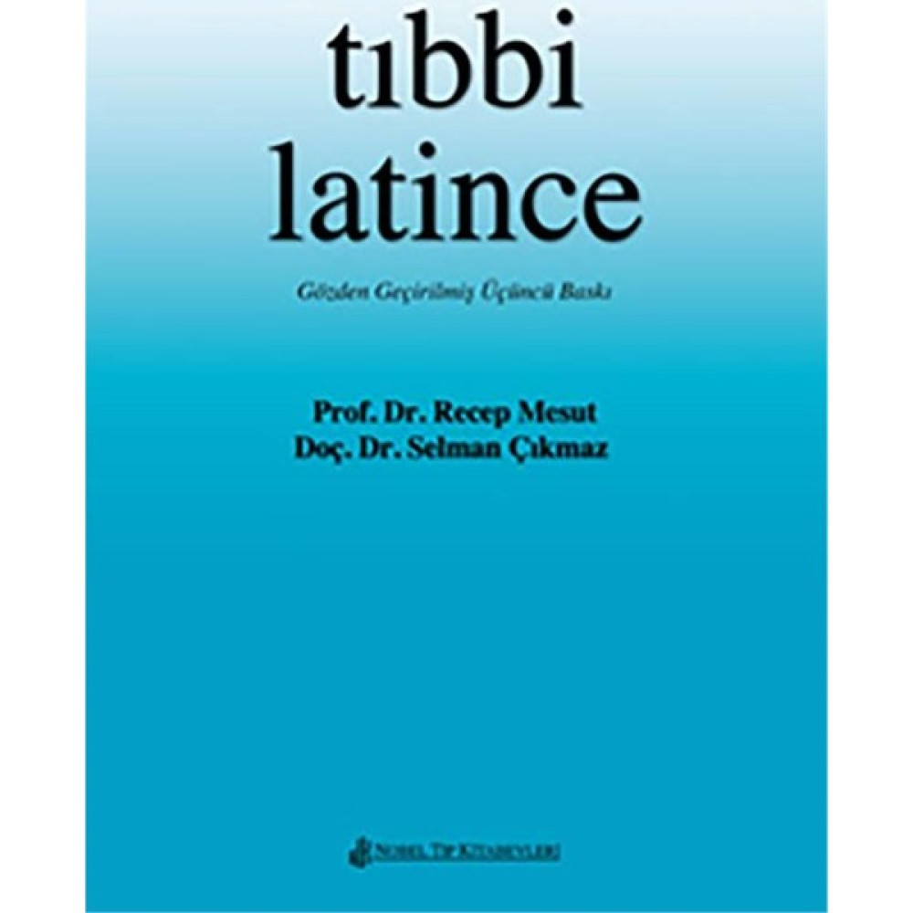 Tıbbi Latince Tıp Kitapları Fiyatı
