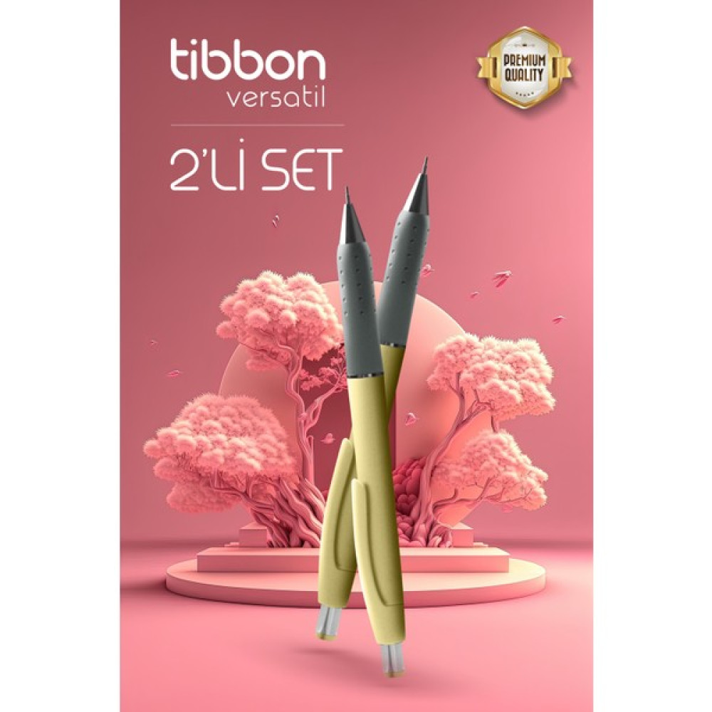 Tibbon Versatil Uçlu Kalem 0.7 mm 2 Li Set Sarı Not Defteri & Bloknot Fiyatı