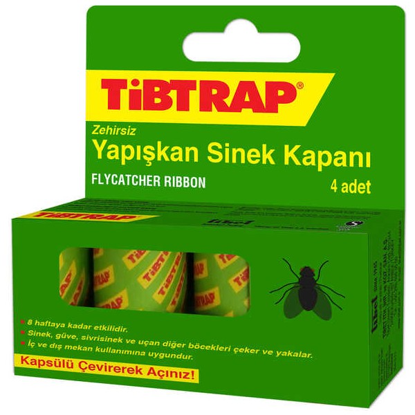 Tibtrap Sinek Kapanı Zehirsiz 4lü Diğer Fiyatı
