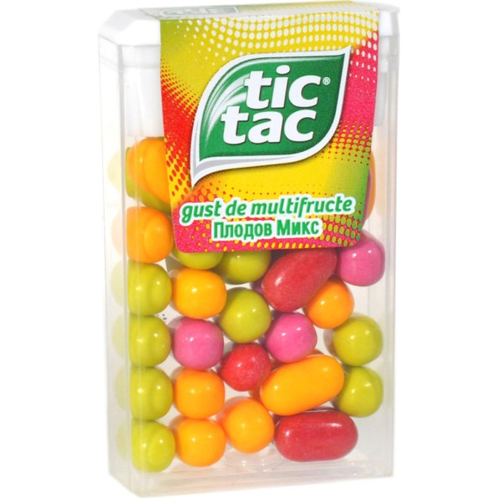 Tic Tac Gust De Multifructe Karışık Meyve Aromalı Şekerleme 18 gr Şekerleme Sakız Fiyatı