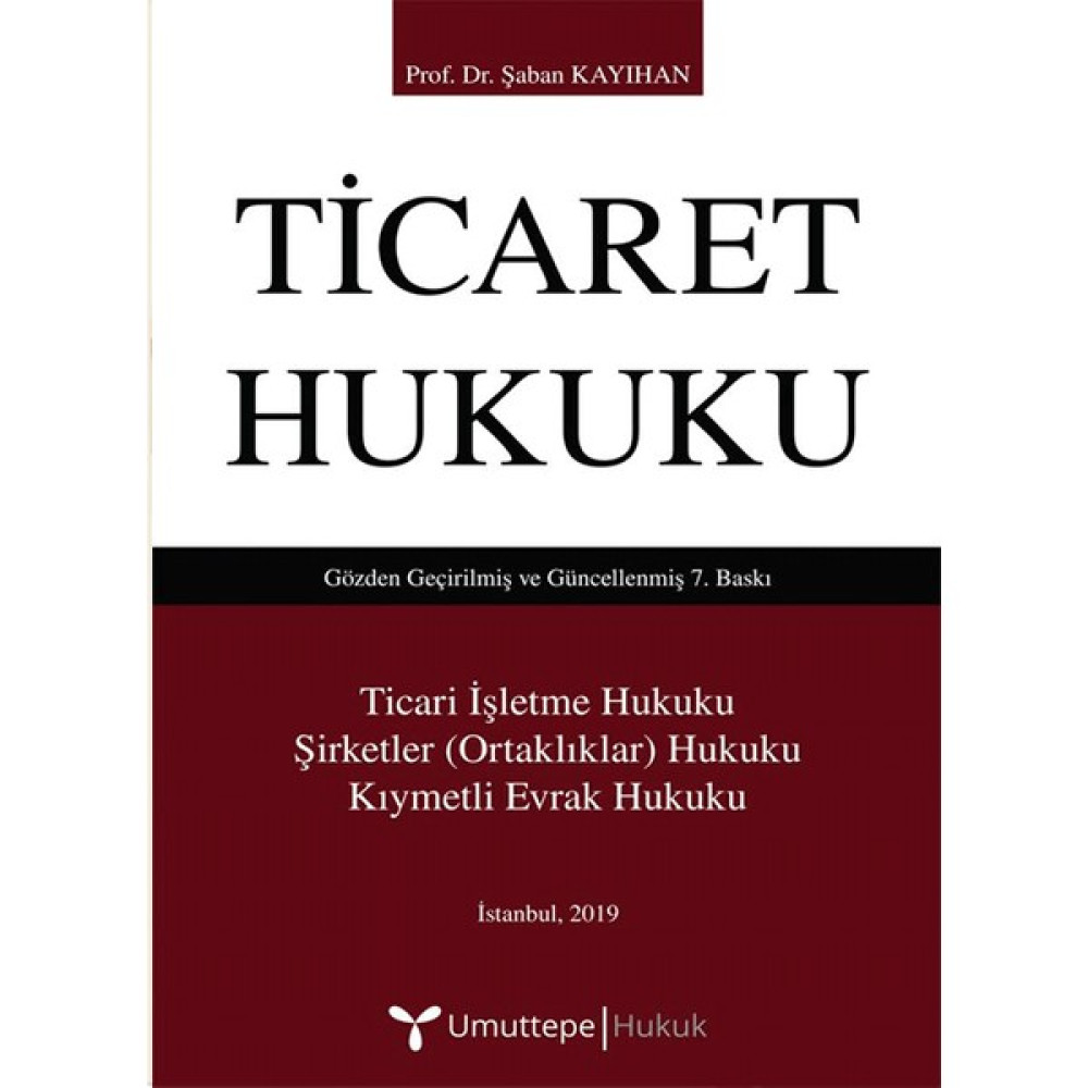 Ticaret Hukuku Hukuk Kitapları Fiyatı