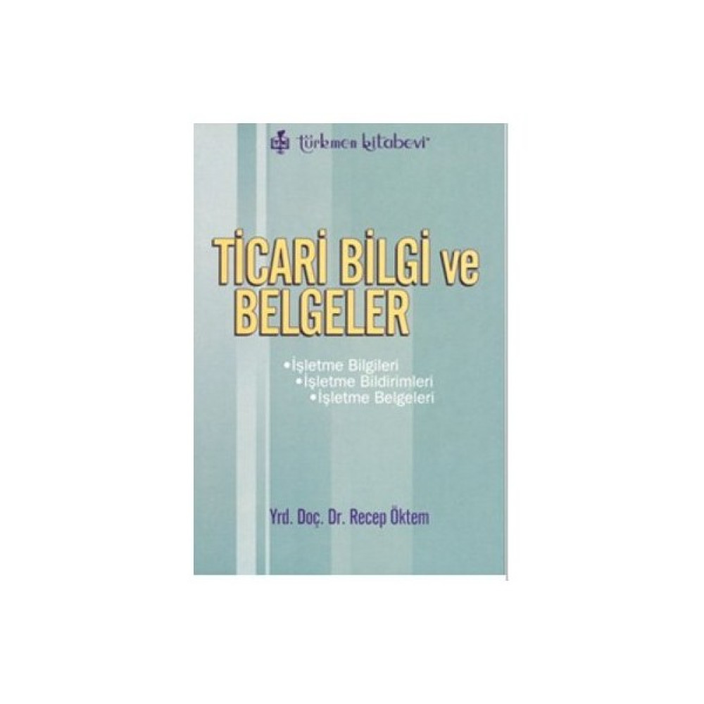 Ticari Bilgi Ve Belgeler Muhasebe Finans Kitapları Fiyatı