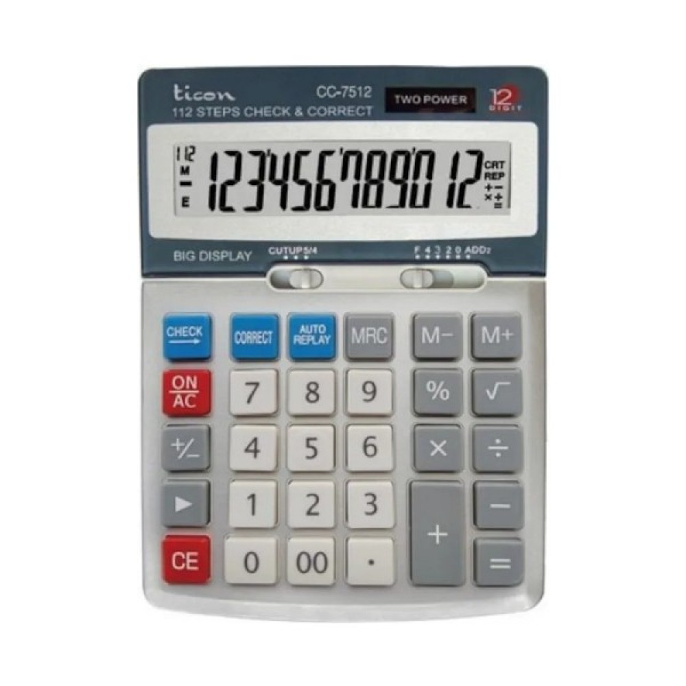 Ticon CC-7512 Hesap Makinesi Oto Boyaları Fiyatı