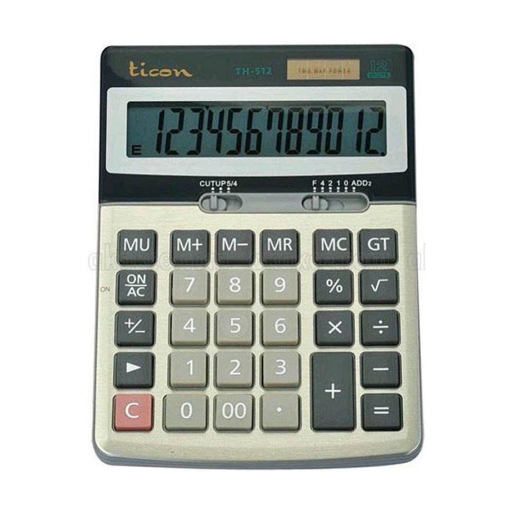 Ticon TH 512 Hesap Makinası 12 Haneli Hesap Makinesi Fiyatı