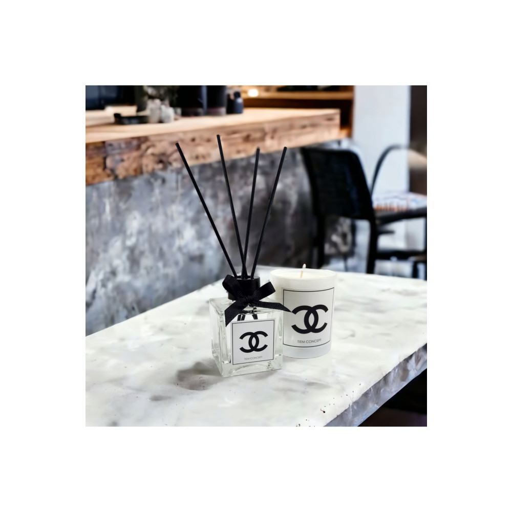 Tiem Concept Chanel 100 Ml Oda Kokusu Ve Mum Seti Dekoratif Mum Fiyatı