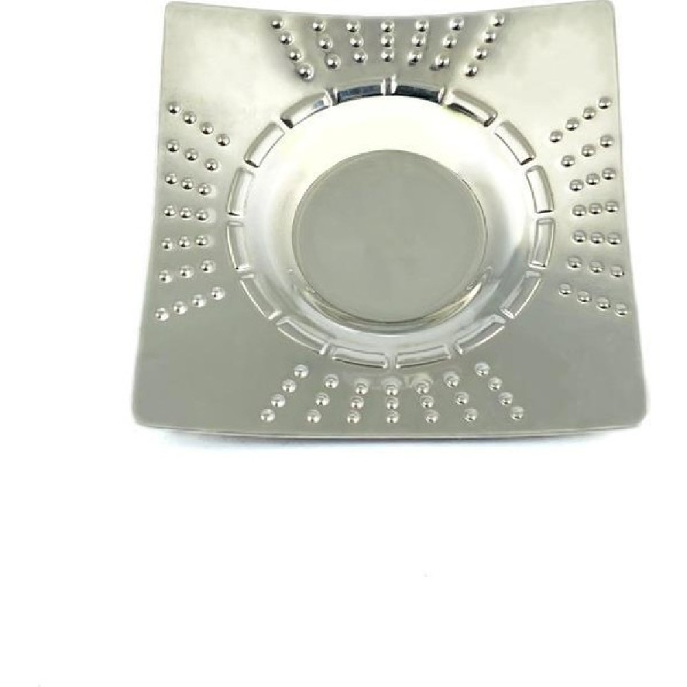 Tiesa Home 18/10 Çelik Desenli Kare Çay Tabağı 12 Adet Mutfak Gereçleri Fiyatı