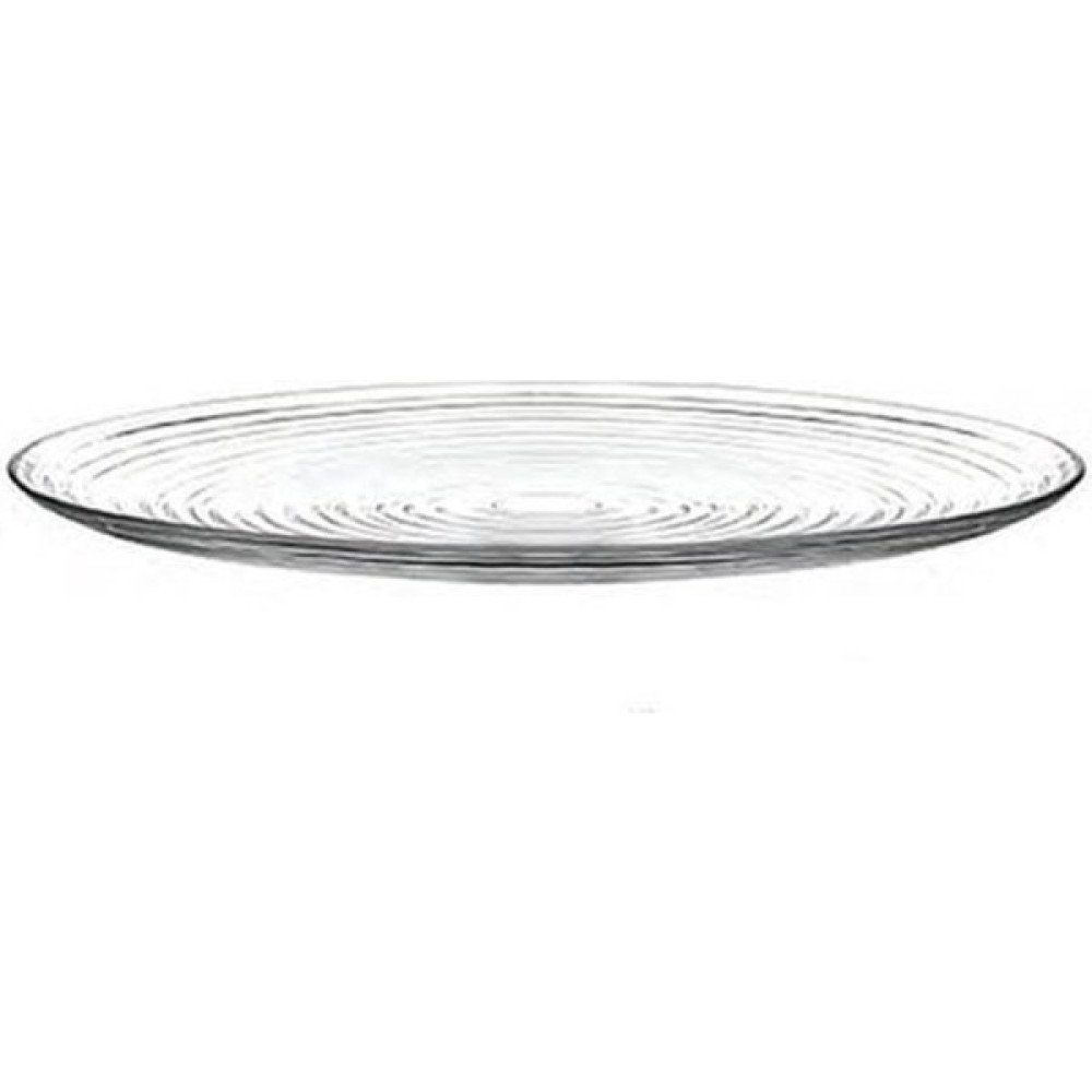 Tiesa Home Yuvarlak Cam Servis Pasta Sunum Tabağı Sunumluk 35 cm Mutfak Gereçleri Fiyatı