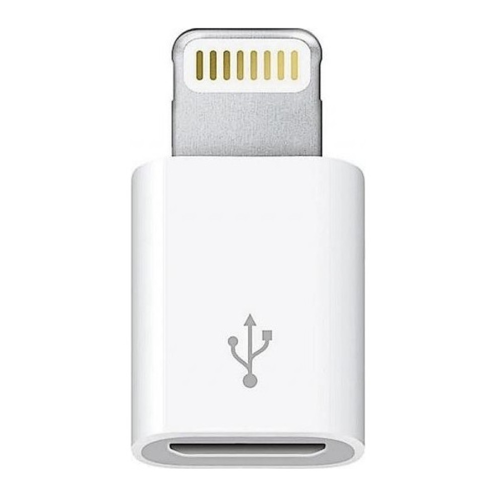 Tigdes Apple iPhone Uyumlu Micro USB Çevirici Dönüştürücü Adaptör 8 Pin Data - Beyaz Bilgisayar Çevirici ve Adaptörü Fiyatı