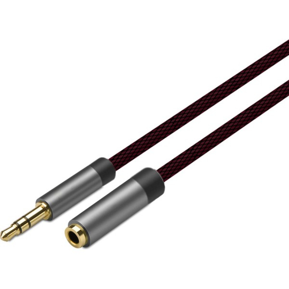 Tiger Aux Kablo 3.5mm Male To 3.5mm Female 1mt TAX-201 - Bordo Cep Telefonu Kablosu Fiyatı