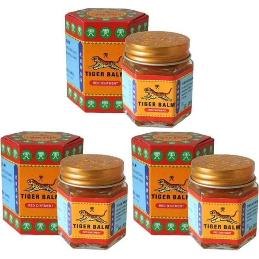 Tiger Balm 3 Adet 30 Gr Kırmızı 3 X 30 Gr - M Bitkisel Yağlar Fiyatı