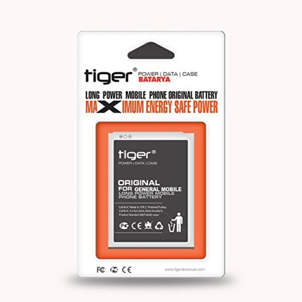 Tiger General Mobile Discovery 2 Batarya Cep Telefonu Bataryası Fiyatı
