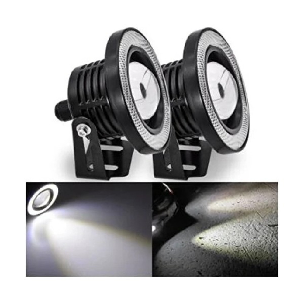 Tiger Marketing Universal Angel Mercekli LED Angel Beyaz Renk Sis Farı, 76MM Oto Boyaları Fiyatı